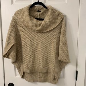 Cowl Neck Batwing Sweater